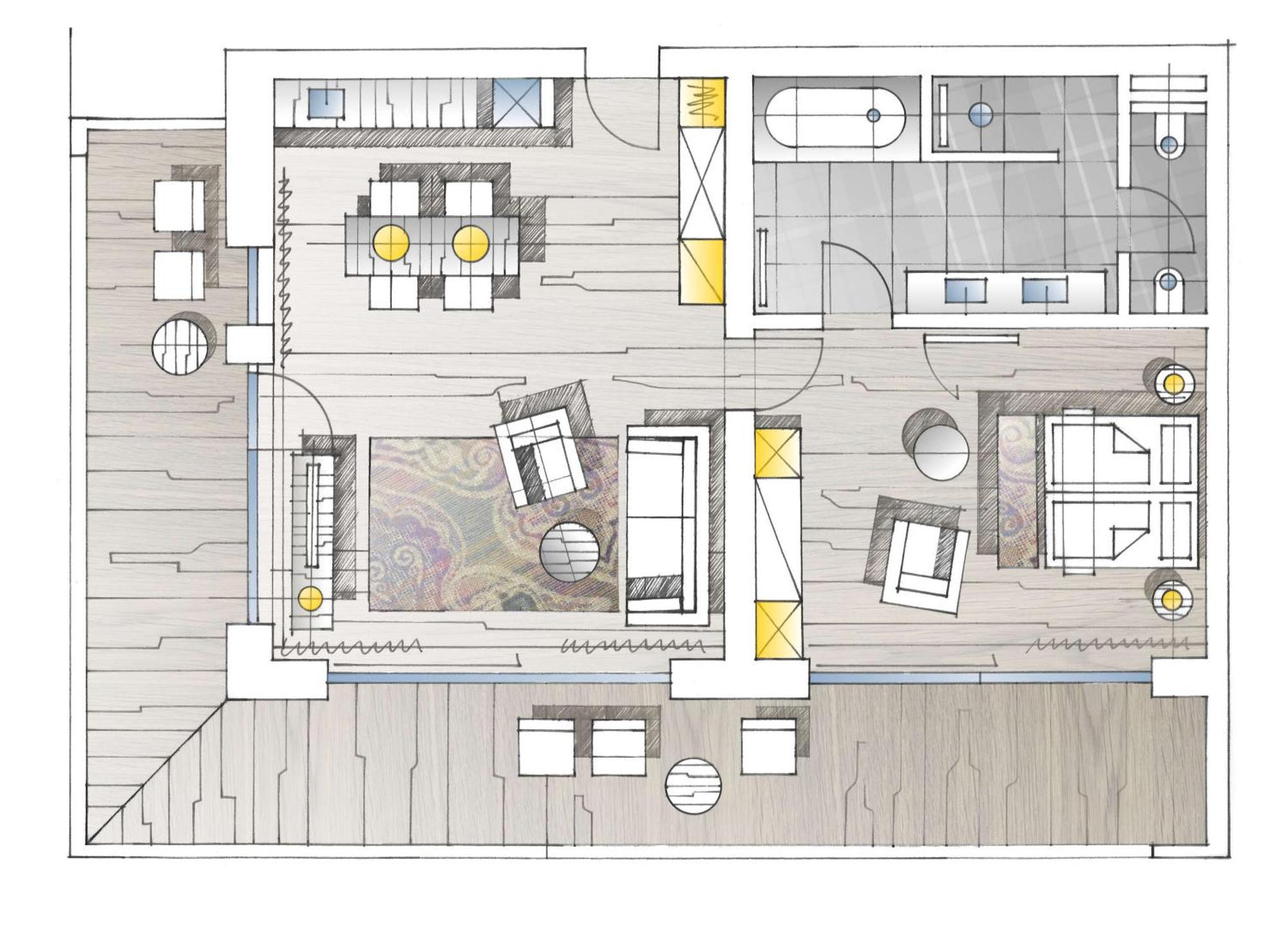 Dolomitengolf Suites Lavant Room photo